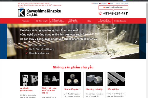 New Vietnamese-language website is now available.